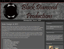 Tablet Screenshot of blackdiamondpc.com